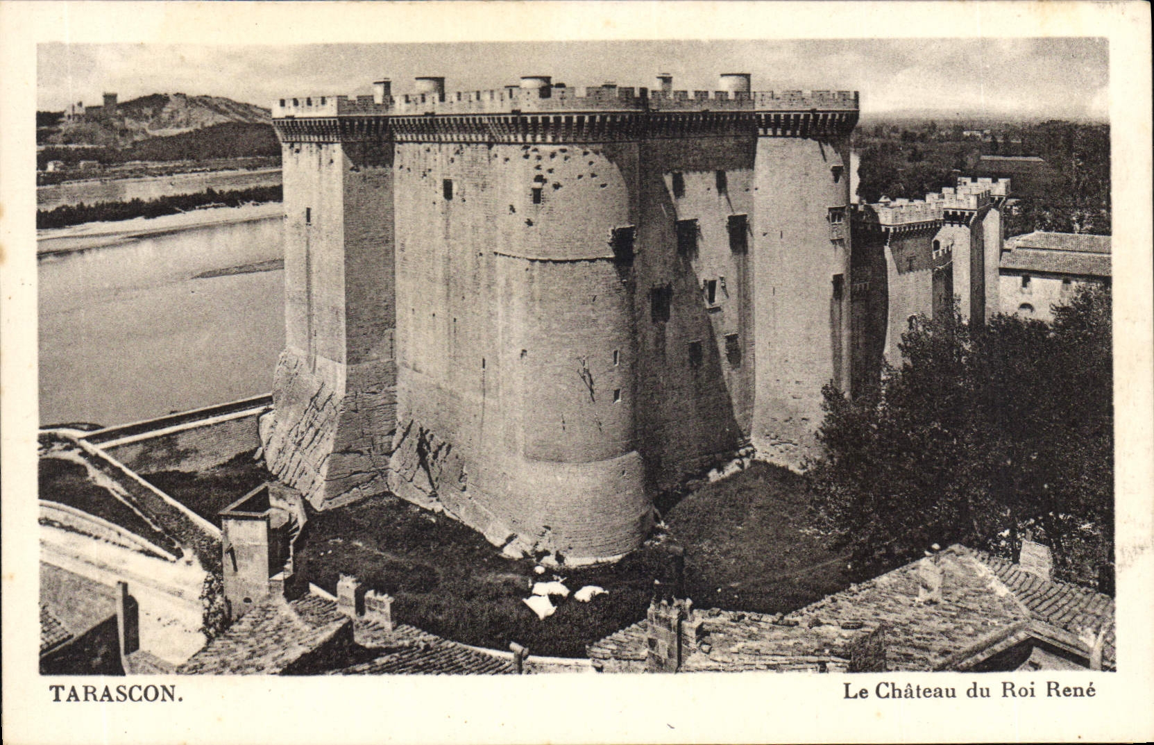 CPA Tarascon le Chateau du Roi Rene 