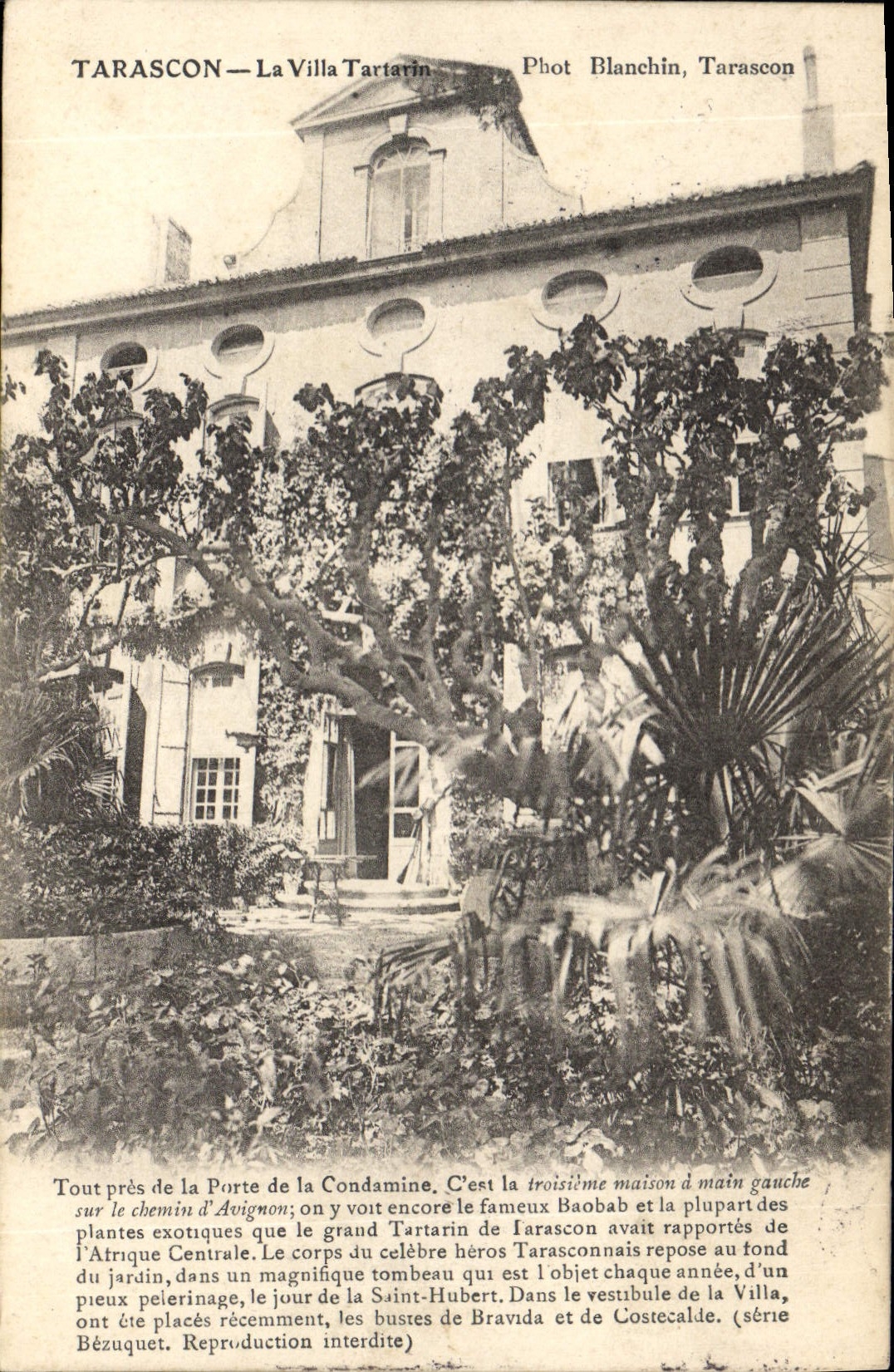 CPA Tarascon la Villa Tartarin 