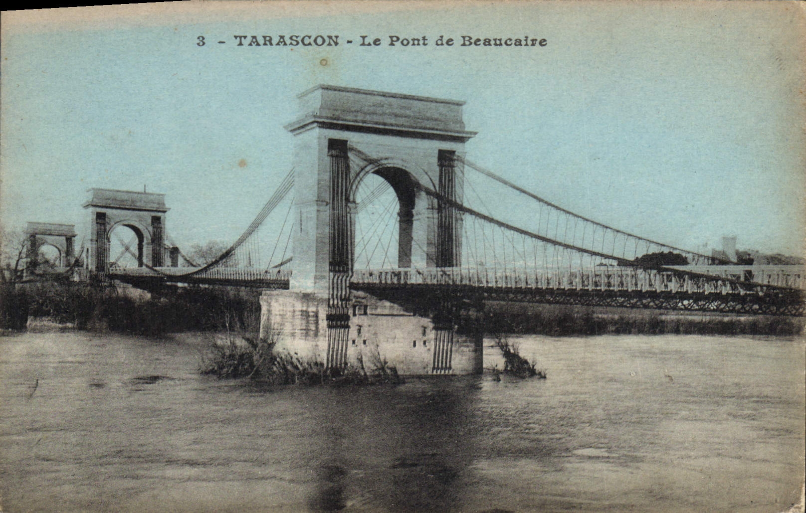 CPA Tarascon le Pont de Beaucaire 