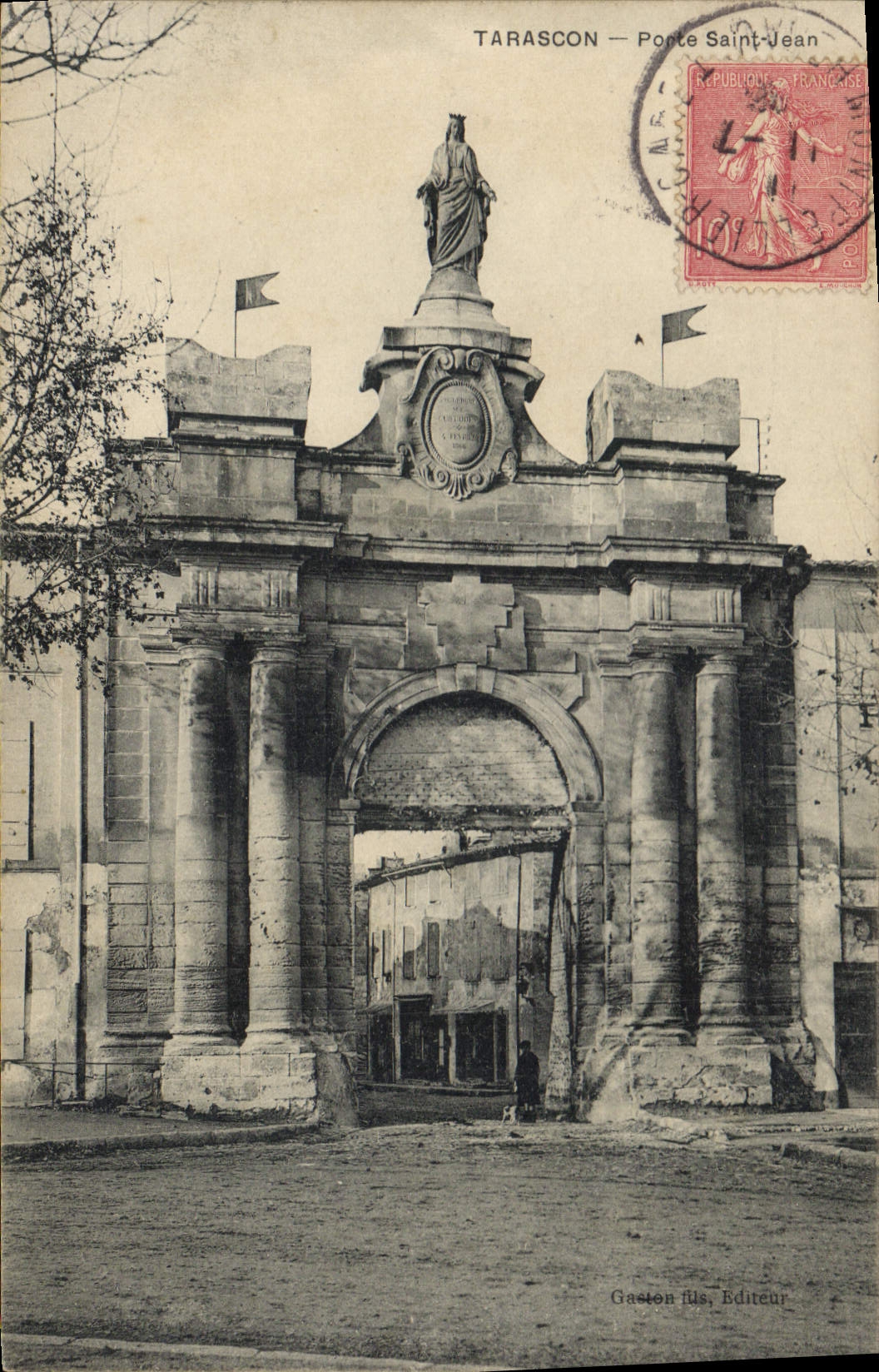 CPA Tarascon Porte Saint Jean 