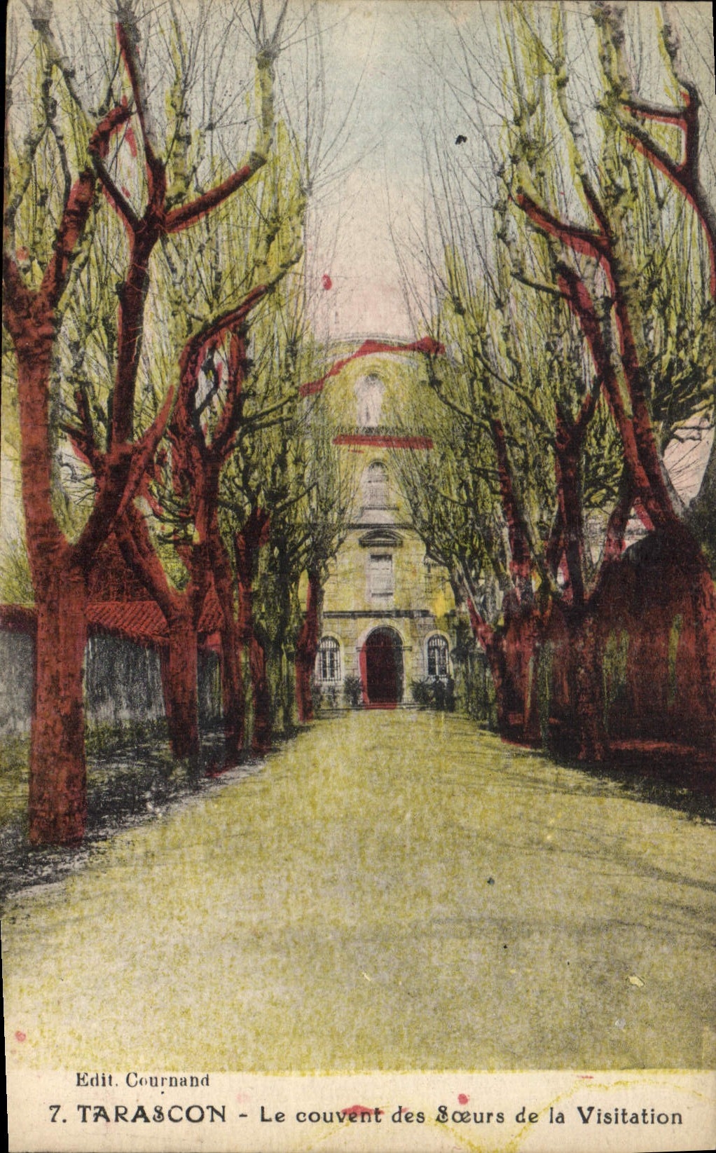CPA Tarascon le Couvent des Soeurs de la Visitation