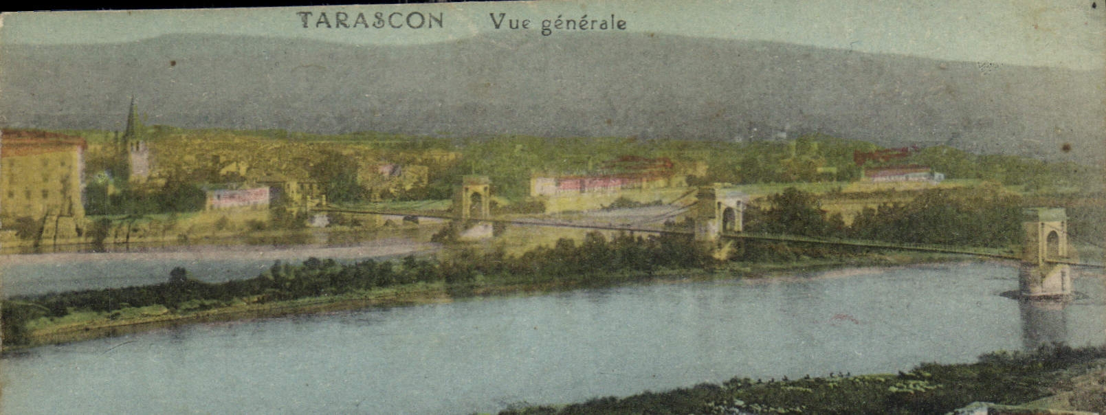 CPA Tarascon vue generale 