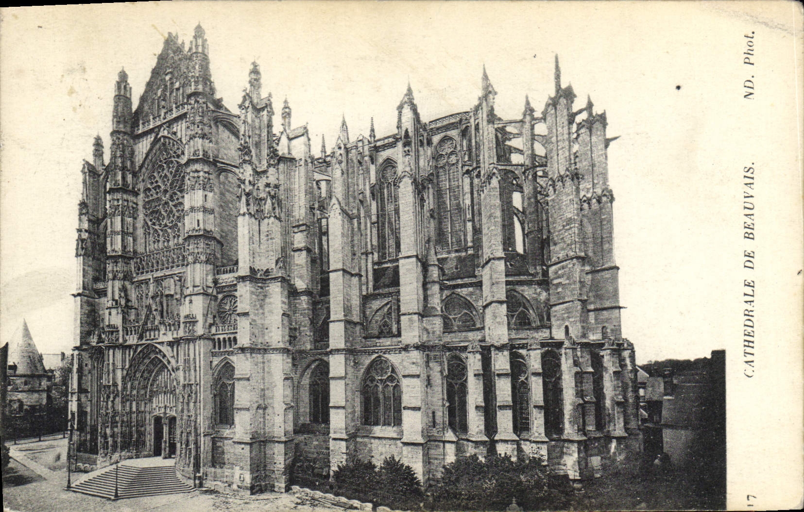 CPA Cathedrale de Beauvais 