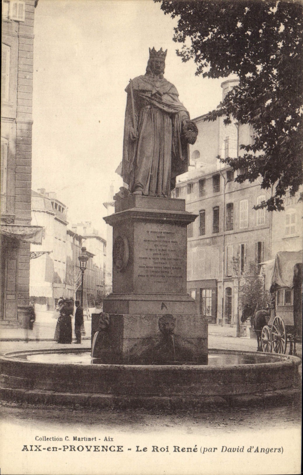 CPA Aix en Provence Le Roi Rene 