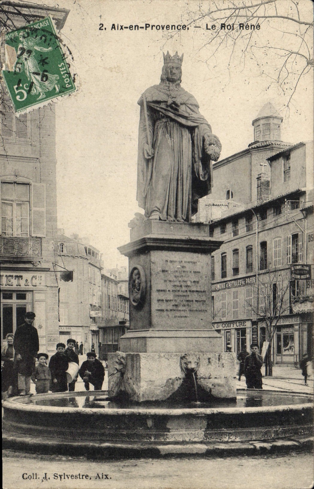 CPA Aix en Provence Le Roi Rene 