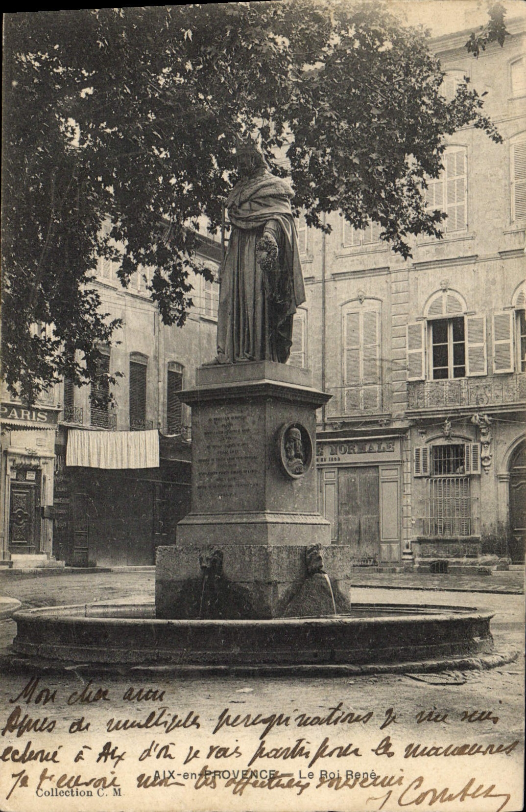 CPA Aix en Provence Le Roi Rene 