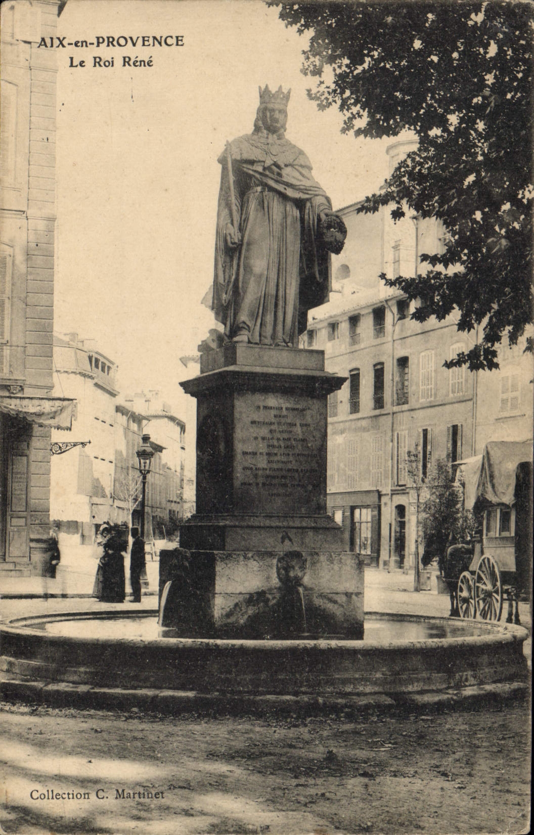 CPA Aix en Provence Le Roi Rene