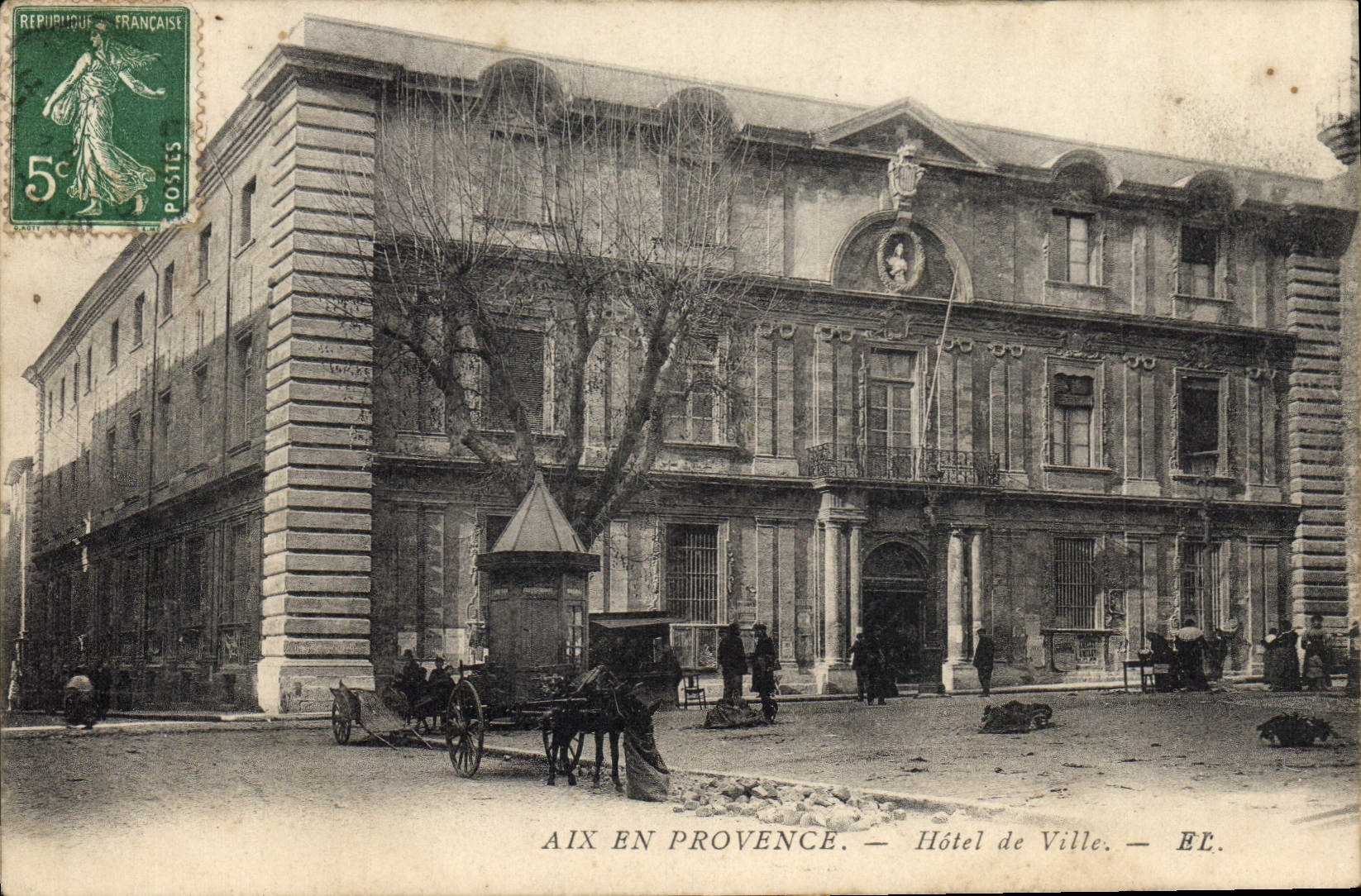 CPA Aix en Provence Hotel de Ville 