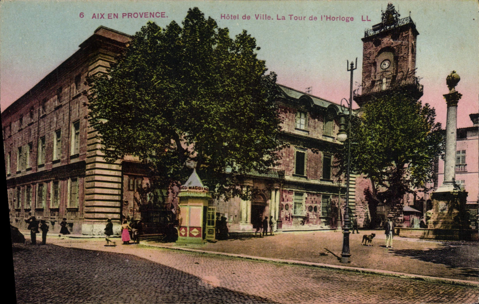 CPA Aix en Provence Hotel de Villa La Tour de l'Horloge