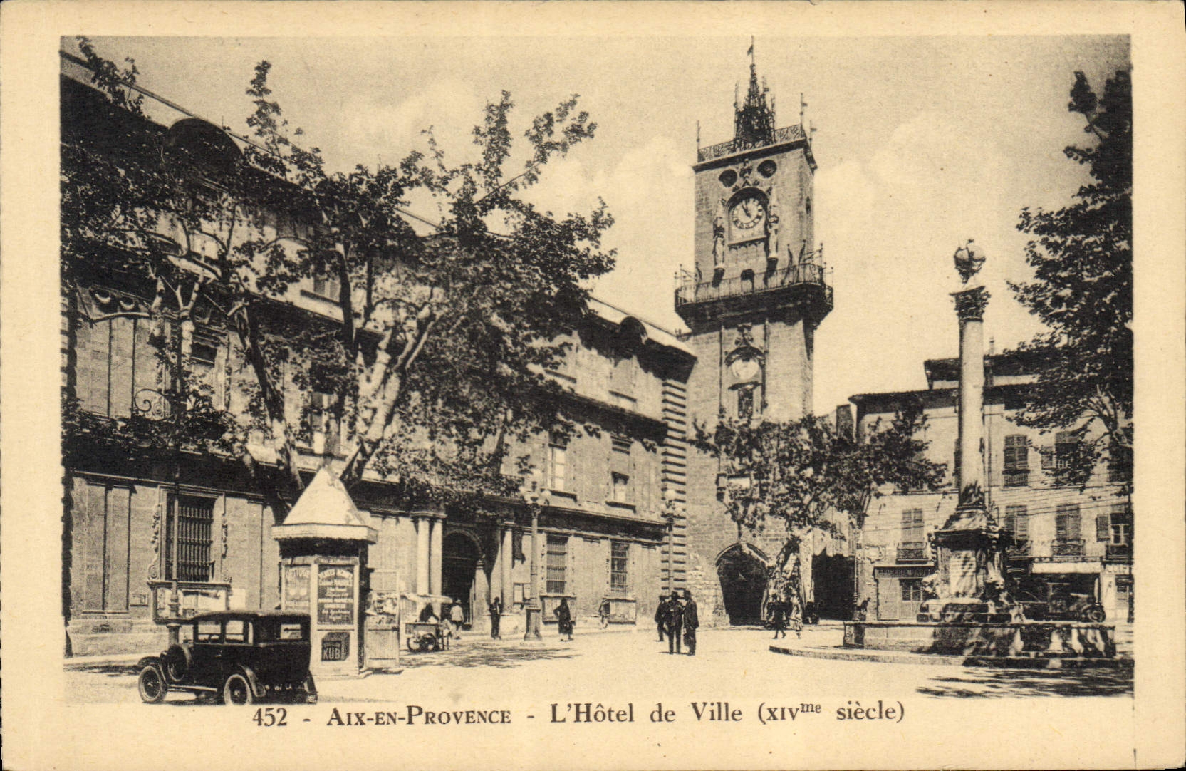 CPA Aix en Provence L'Hotel de Ville 
