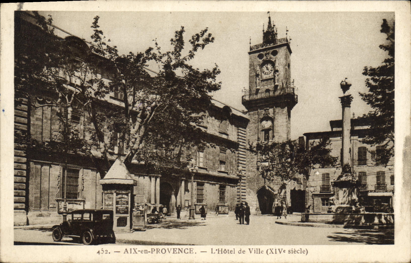 CPA Aix en Provence L'Hotel de Vile 