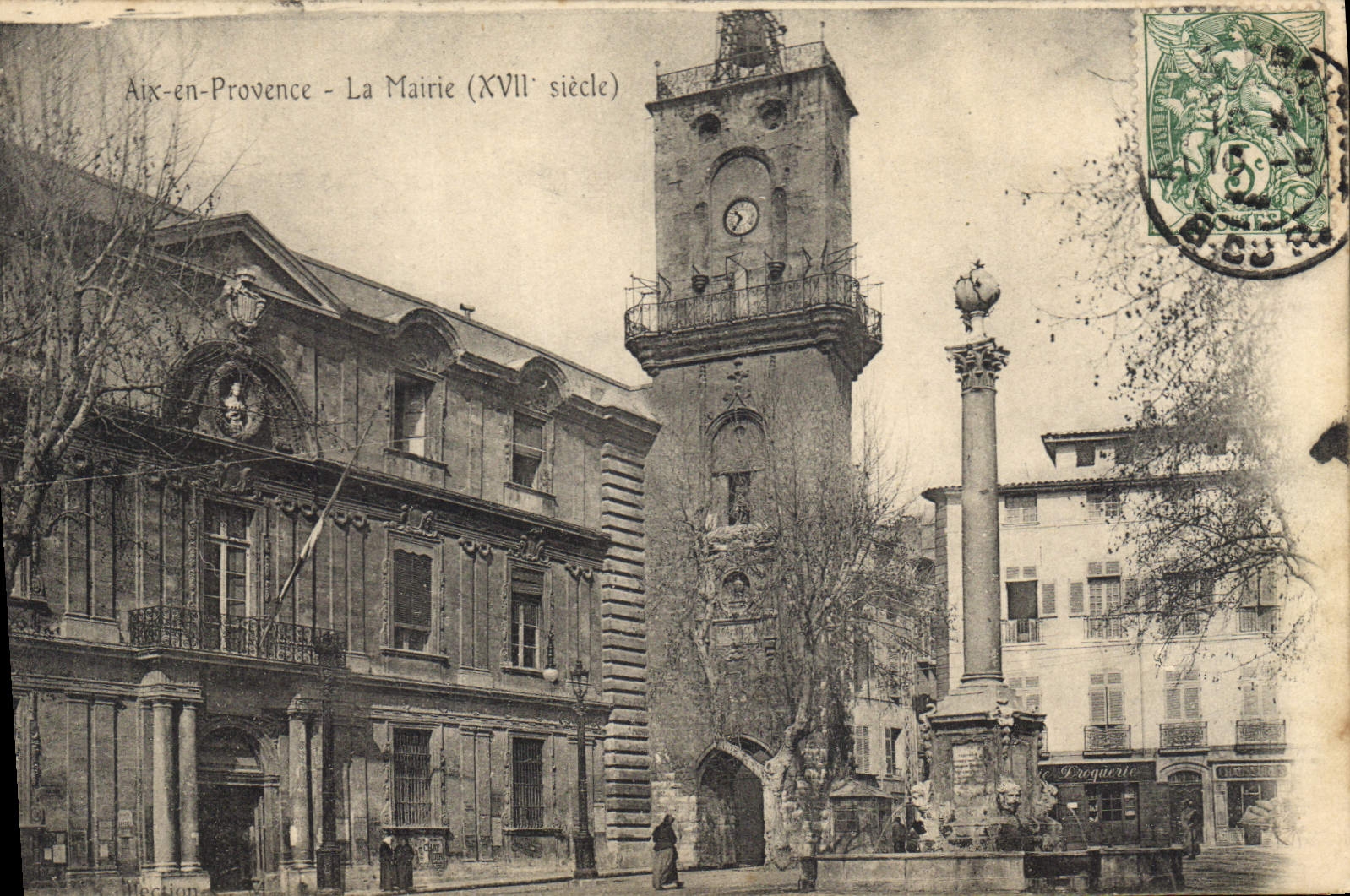 CPA Aix en Provence La Mairie 