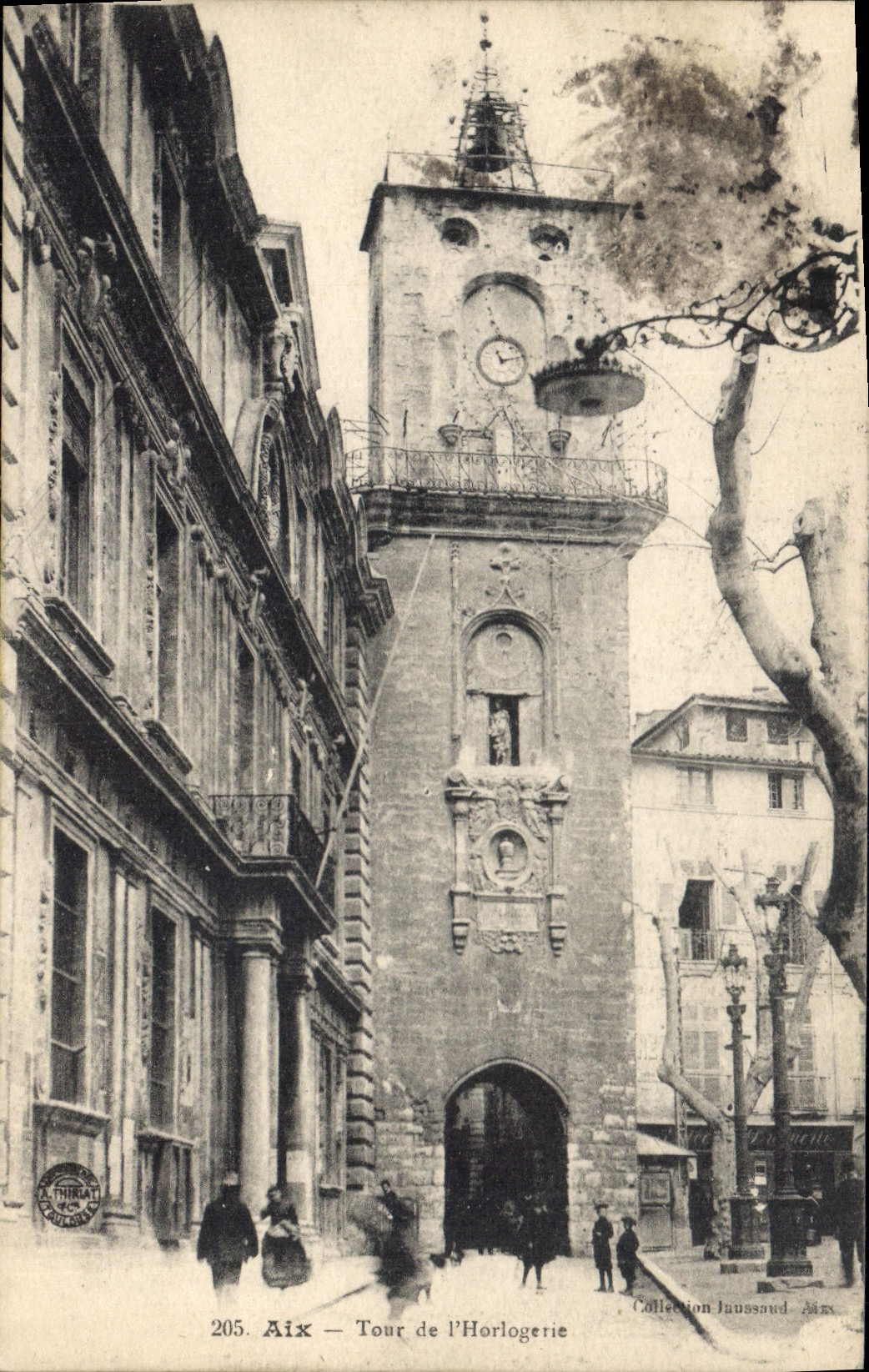 CPA Aix Tour de l'Horloge 