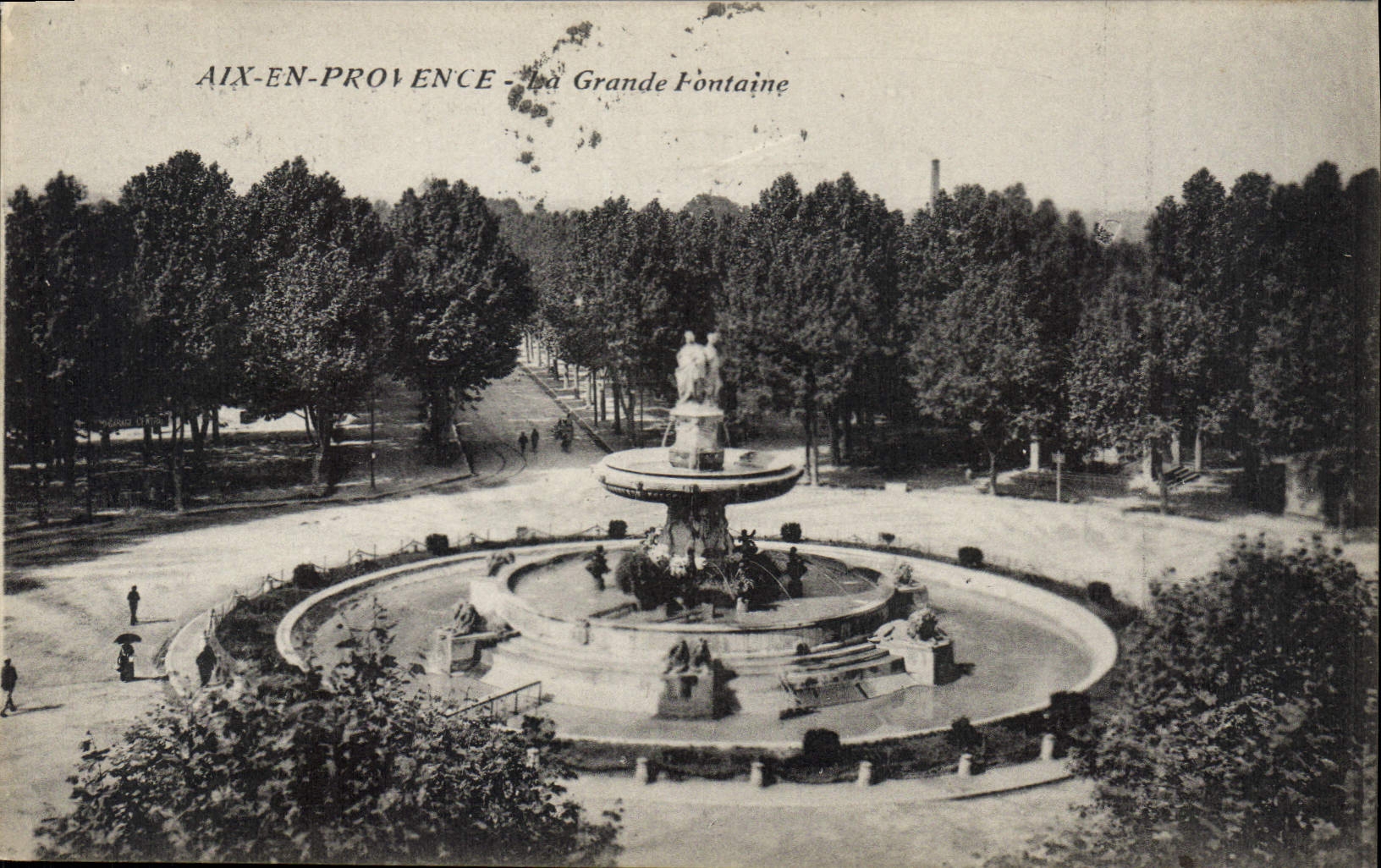 CPA Aix en Provence La Grande Fontaine 