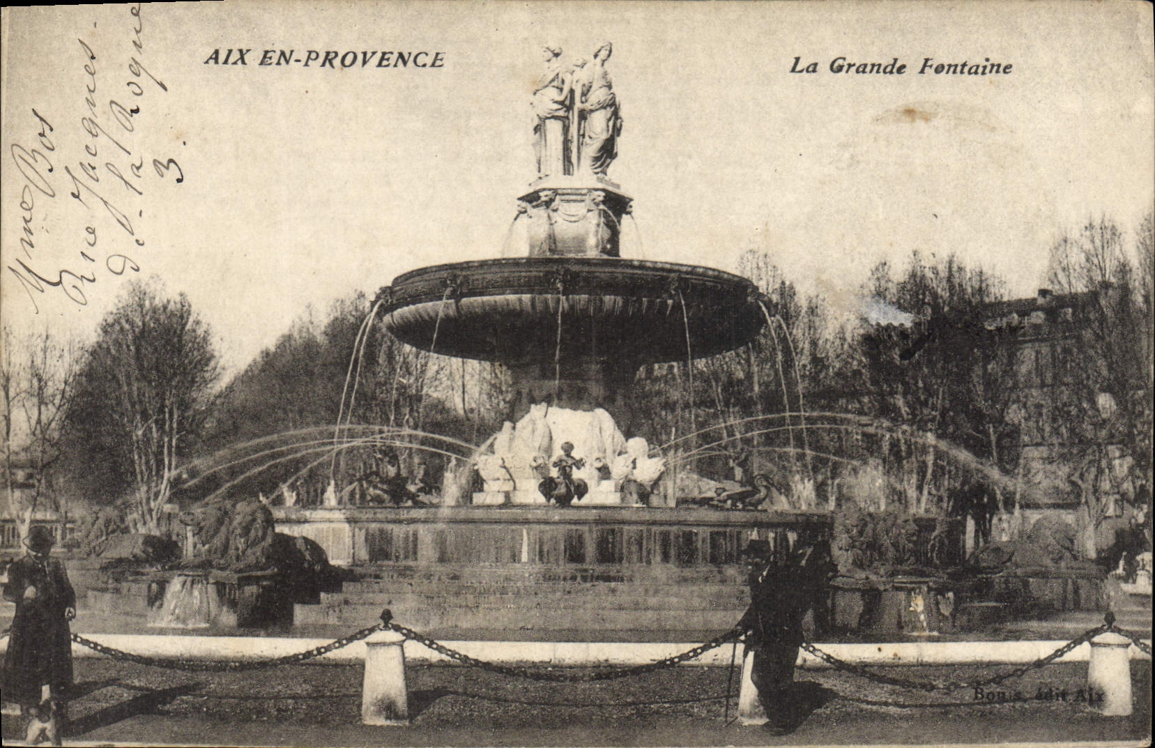 CPA Aix en Provence La Grande Fontaine 