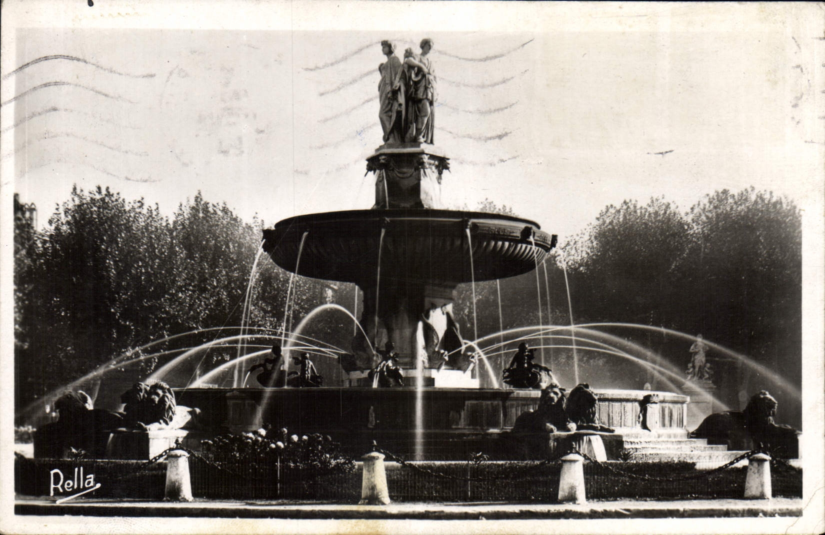 CPA Aix en Provence La Grande Fontaine 