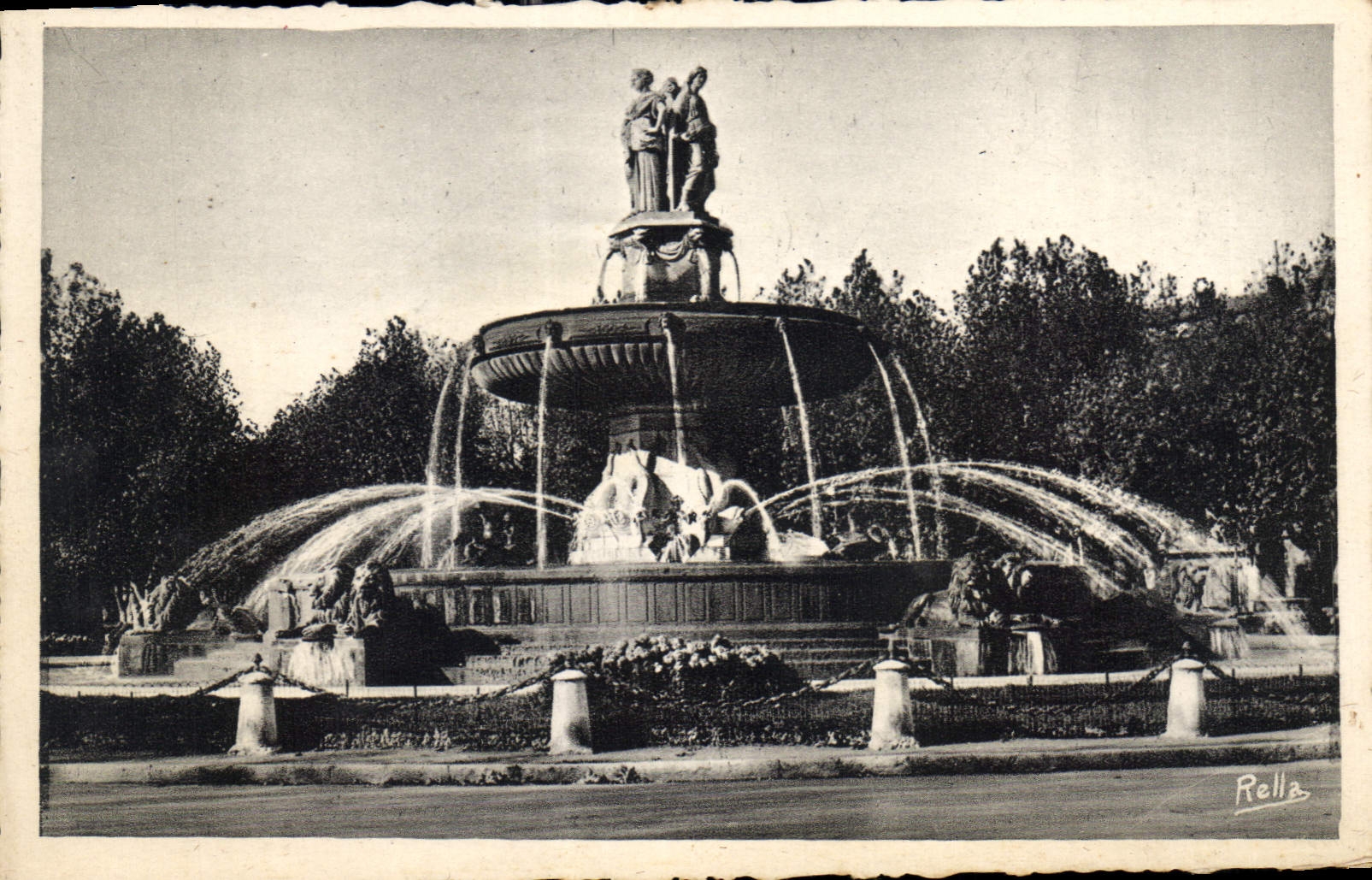 CPA Aix en Provence La Grande Fontaine 