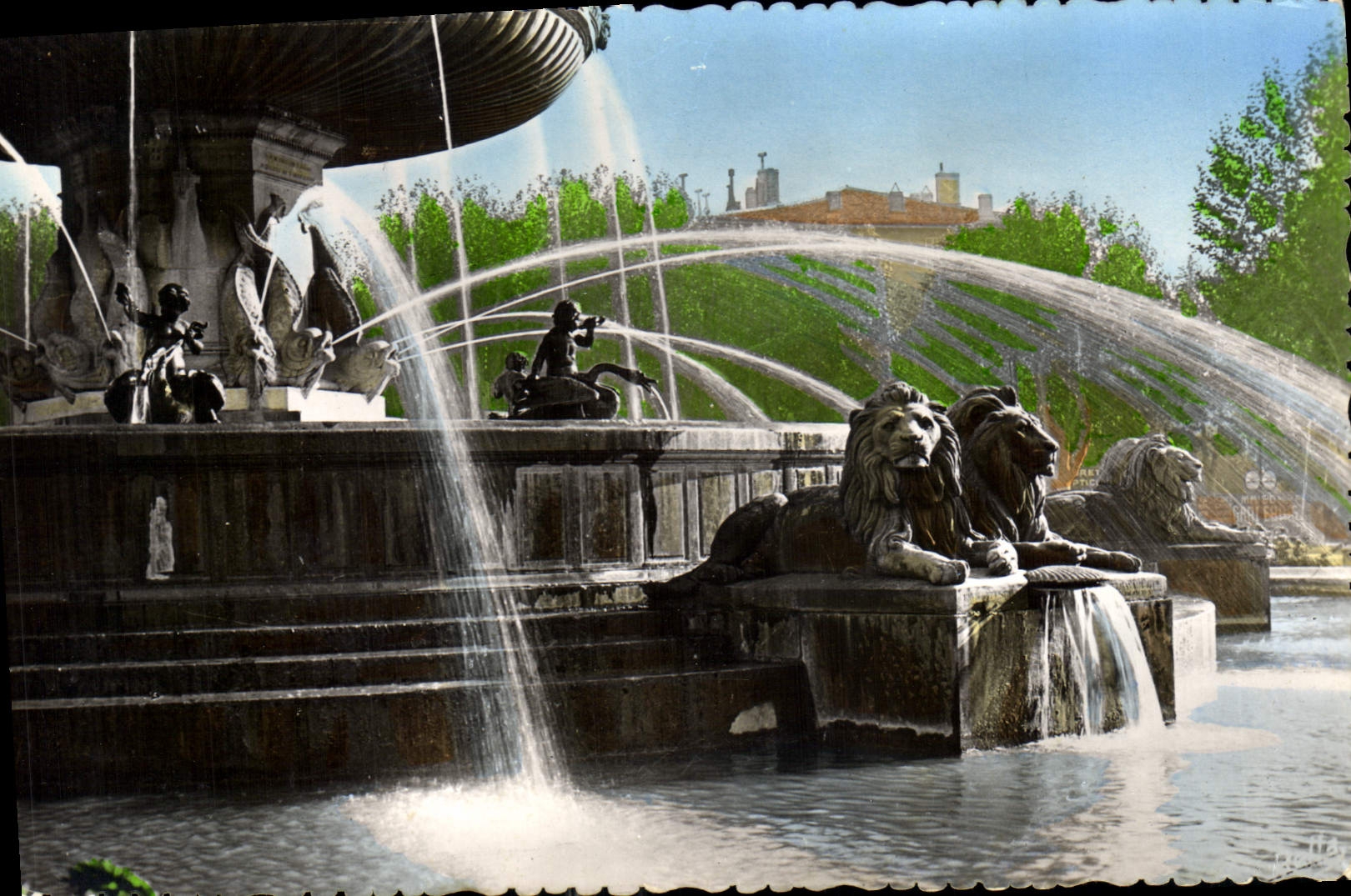 CPA Aix en Provence B du Rh La Grande Fontaine