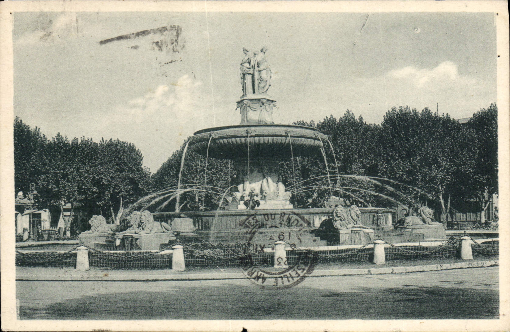 CPA Aix en Provence La Grande Fontaine 