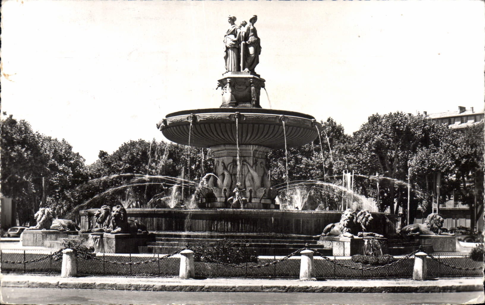 CPA Aix en Provence La Grande Fontaine 