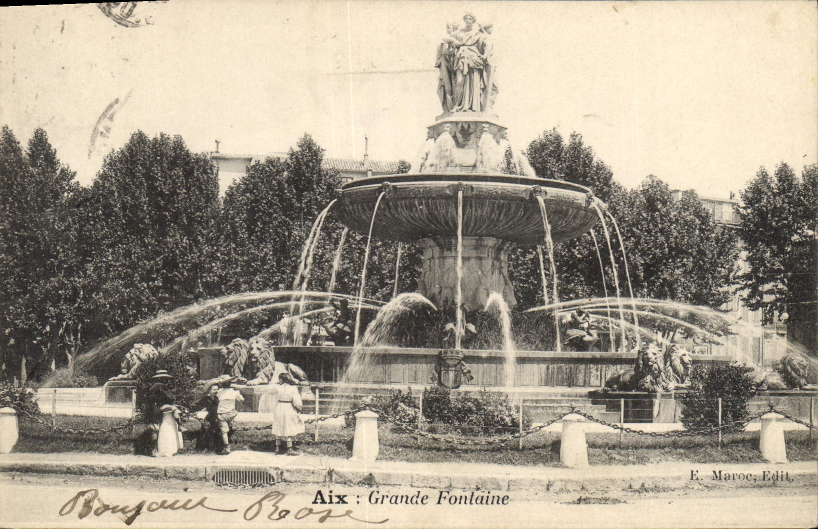 CPA Aix Grande Fontaine 