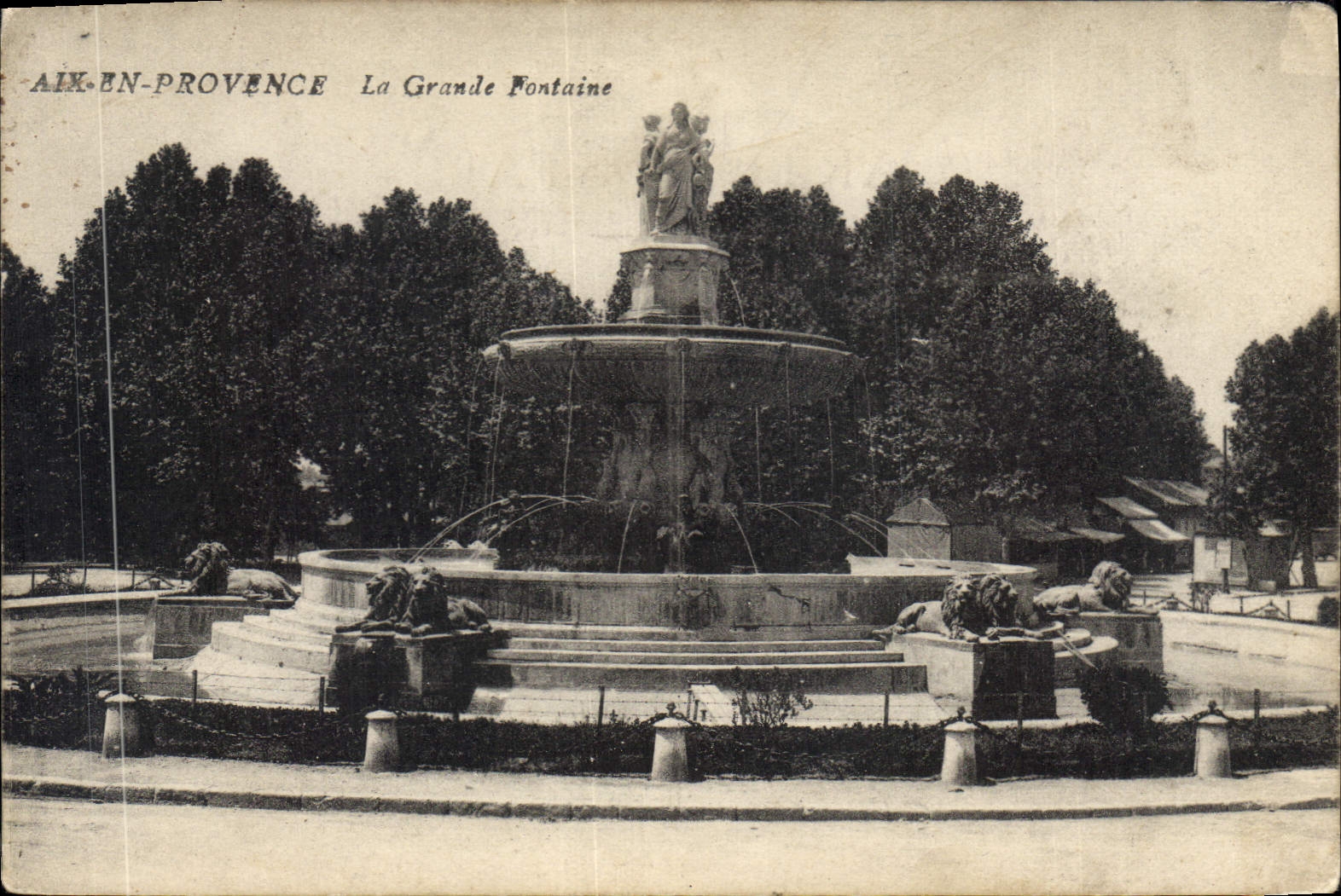 CPA Aix en Provence La Grande Fontaine 