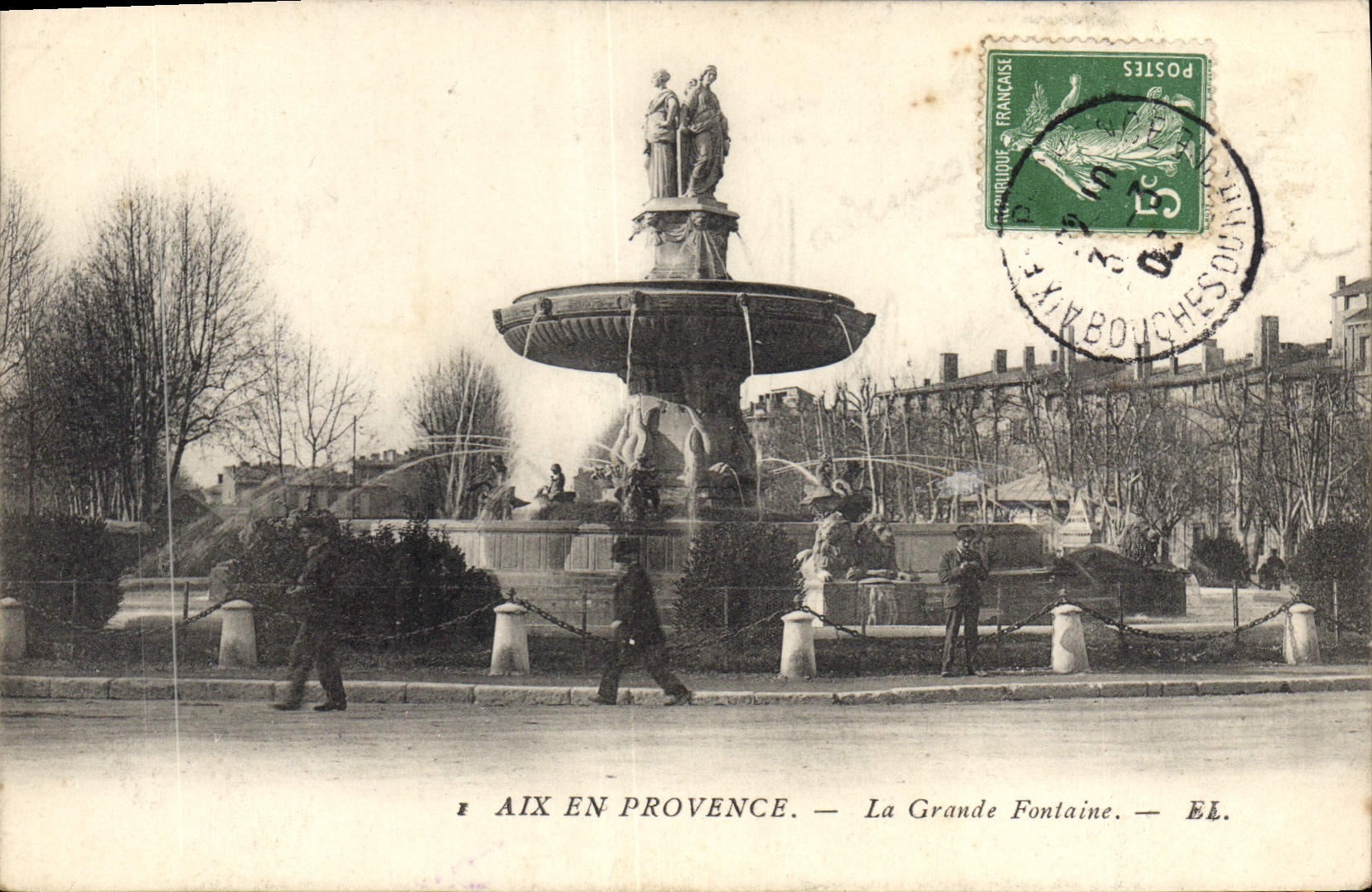 CPA Aix en Provence La Grande Fontaine 