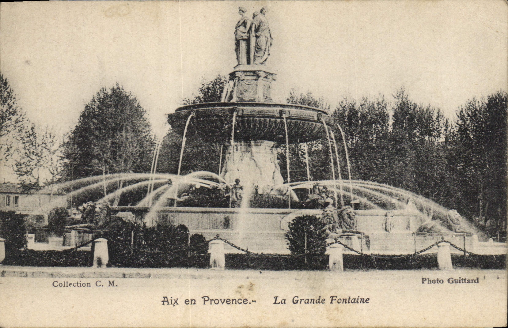 CPA Aix en Provence La Grande Fontaine 