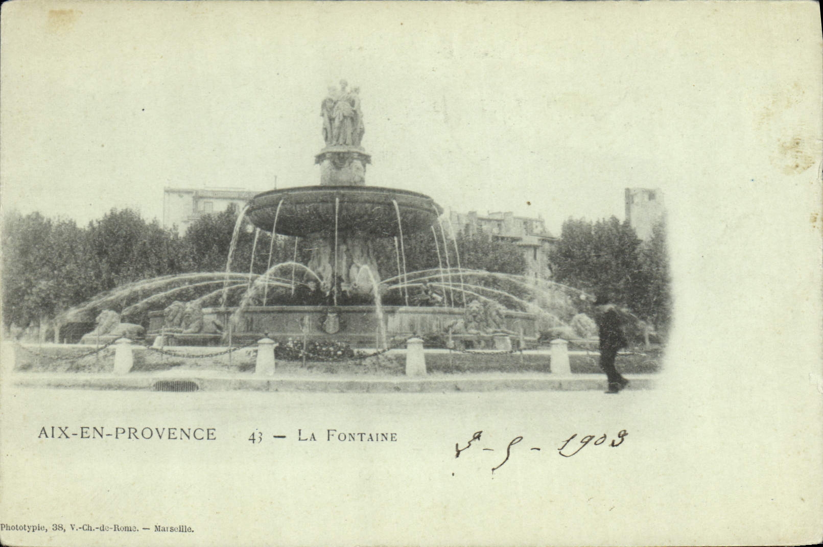 CPA Aix en Provence La Fontaine