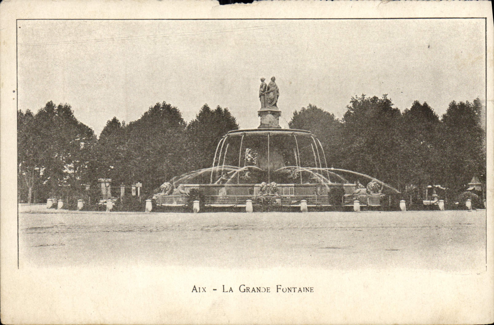 CPA Aix La Grande Fontaine 