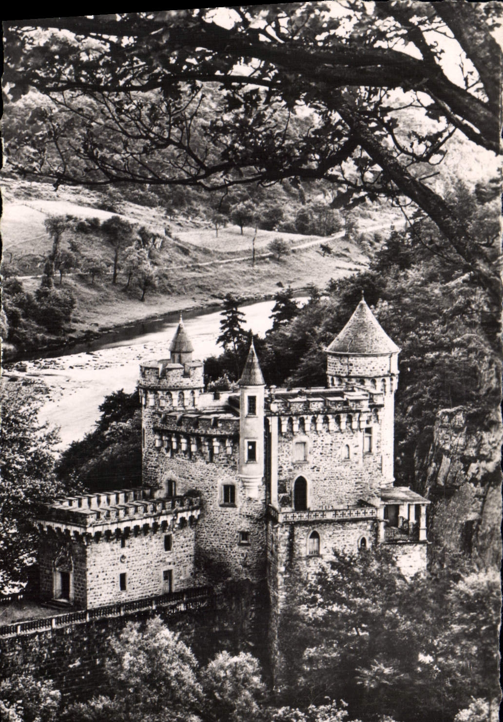 CPA Environs de Roanne Loire Chateau de la Roche