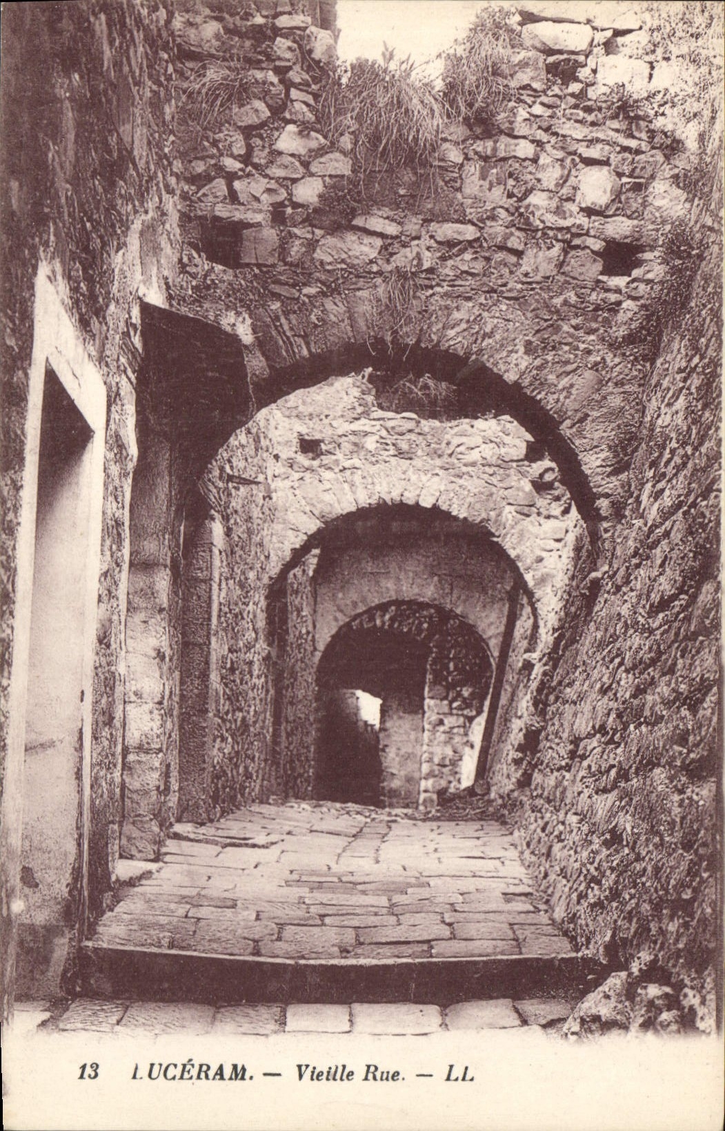 CPA Luceram Vieille Rue 