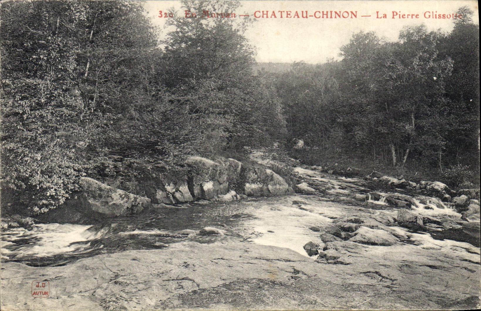 CPA Chateau Chichon La Pierre Glissou
