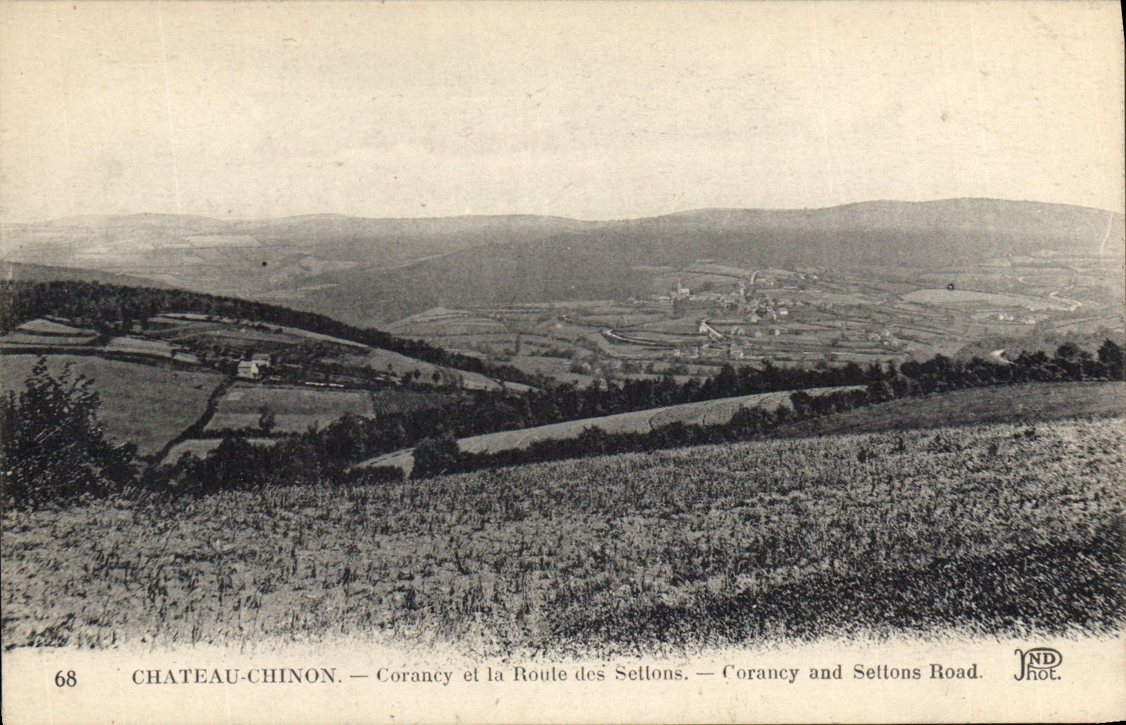 CPA Chateau Chichon Cornacy et la Route des Sellons 