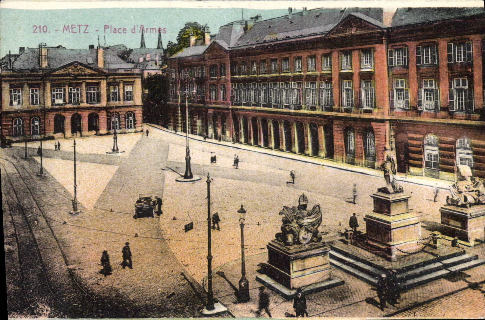 CPA Metz Place d'Armes 