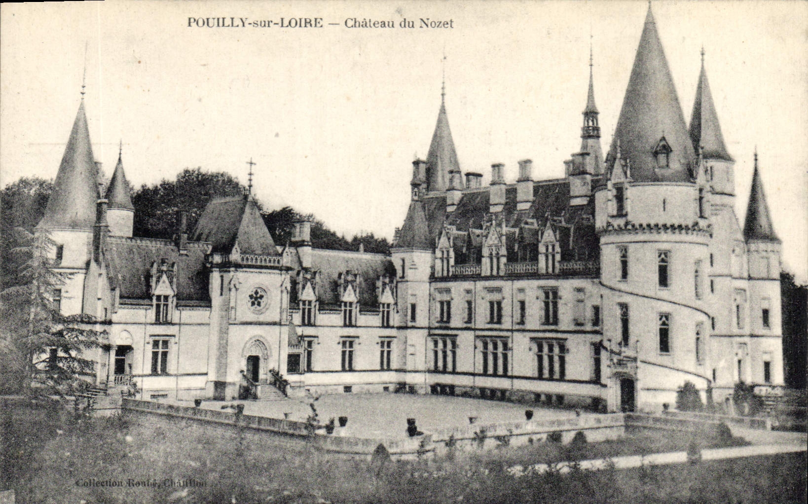 CPA Pouilly sur Loire Chateau du Nozet 