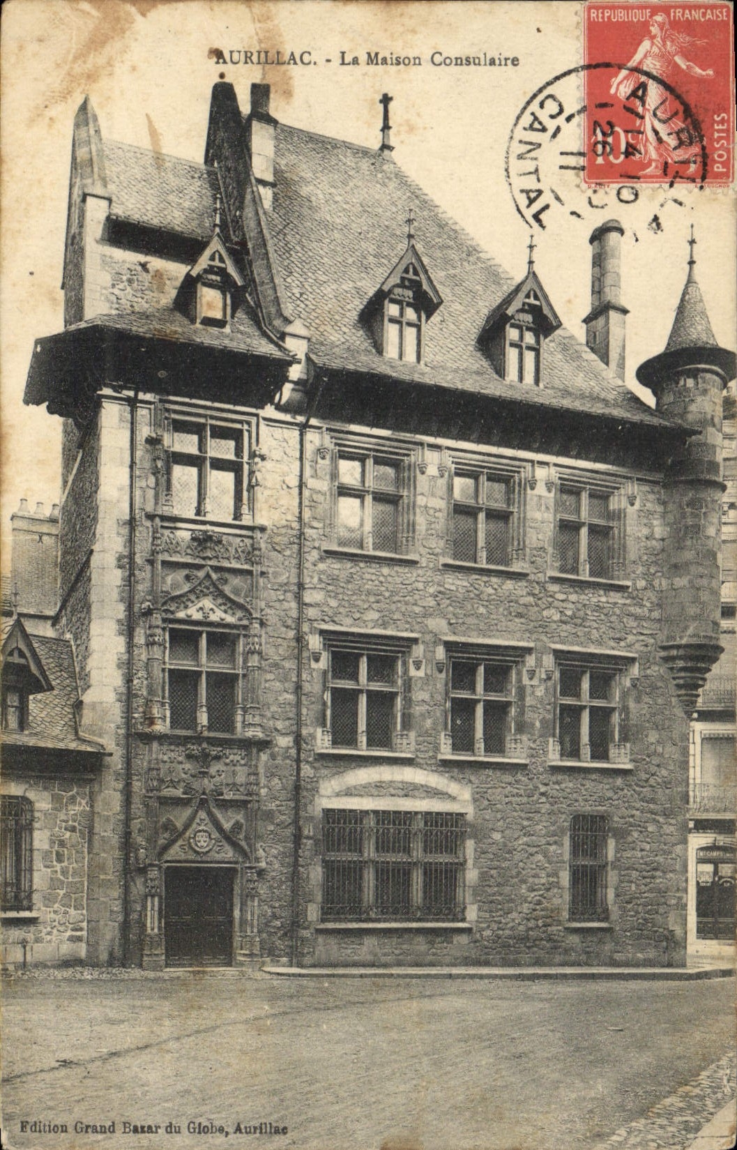 CPA Aurillac Le Maison Consulaire 