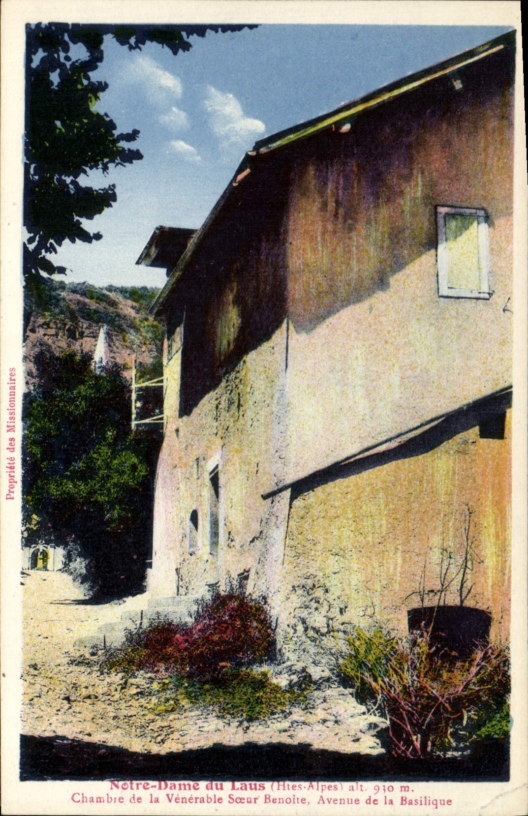 CPA Notre Dame du Laus Hautes Alpes Chambre de la Venerable Soeur Benoire Avenue de la Basilique 