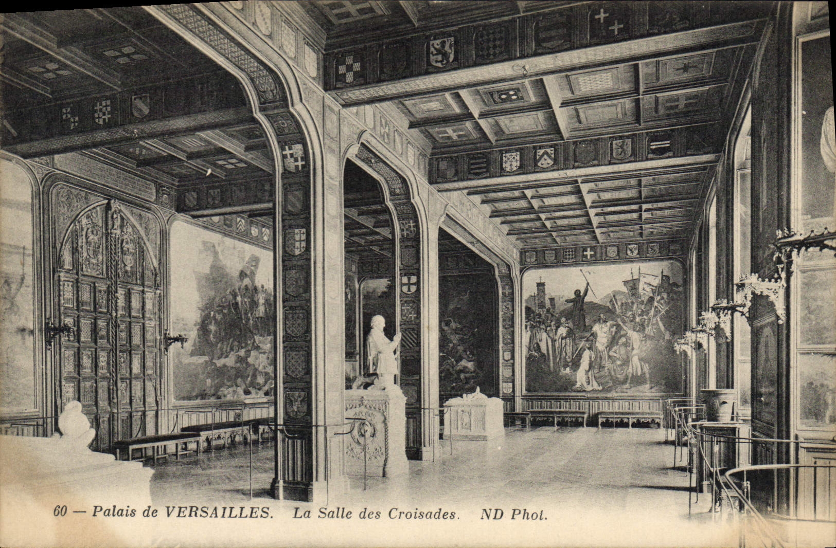 CPA Palais de Versailles La Salle des Croisades