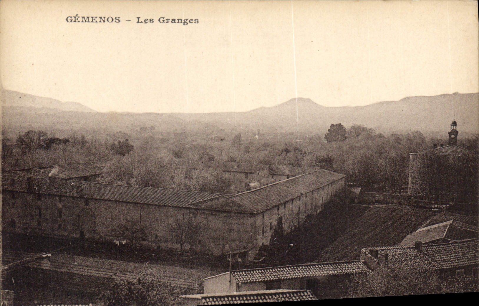 CPA Gemenos Les Granges 