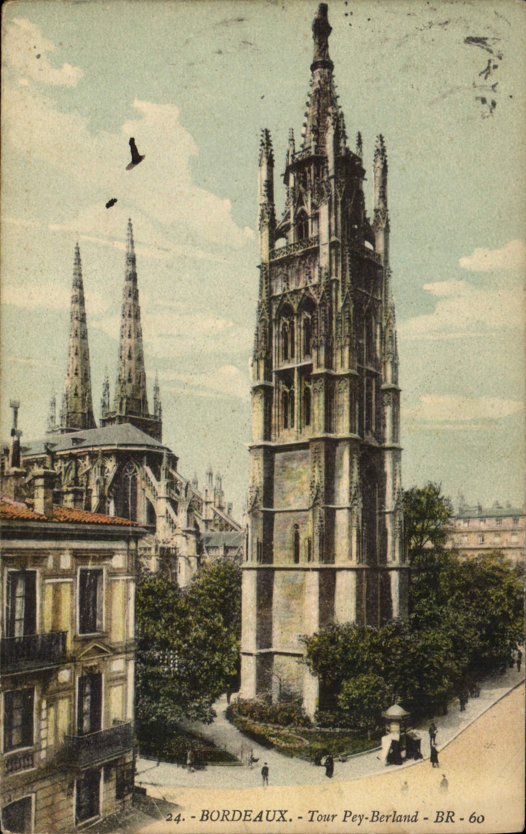 CPA Bordeaux Tour Pey Berland 