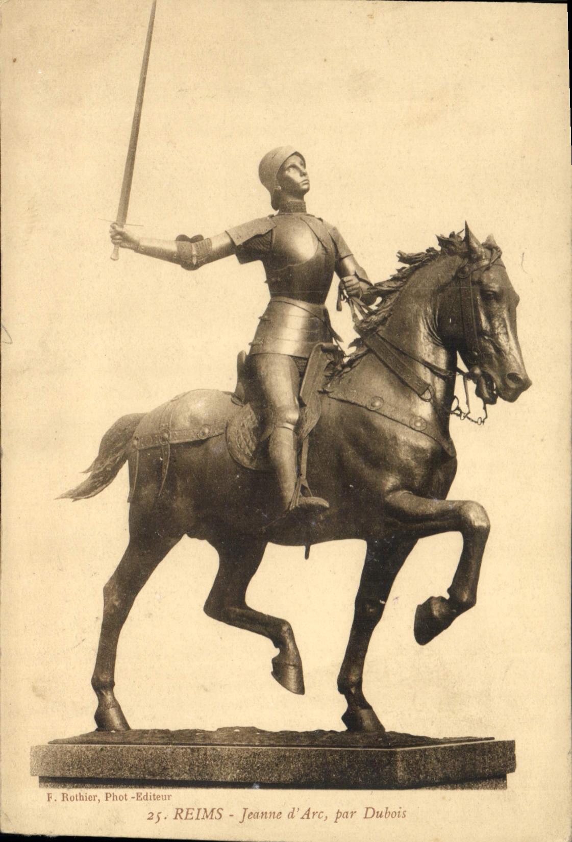 CPA Reims Jeanne d'Arc 