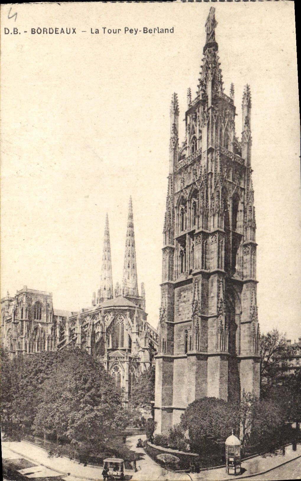 CPA Bordeaux La Tour Pey Berland 