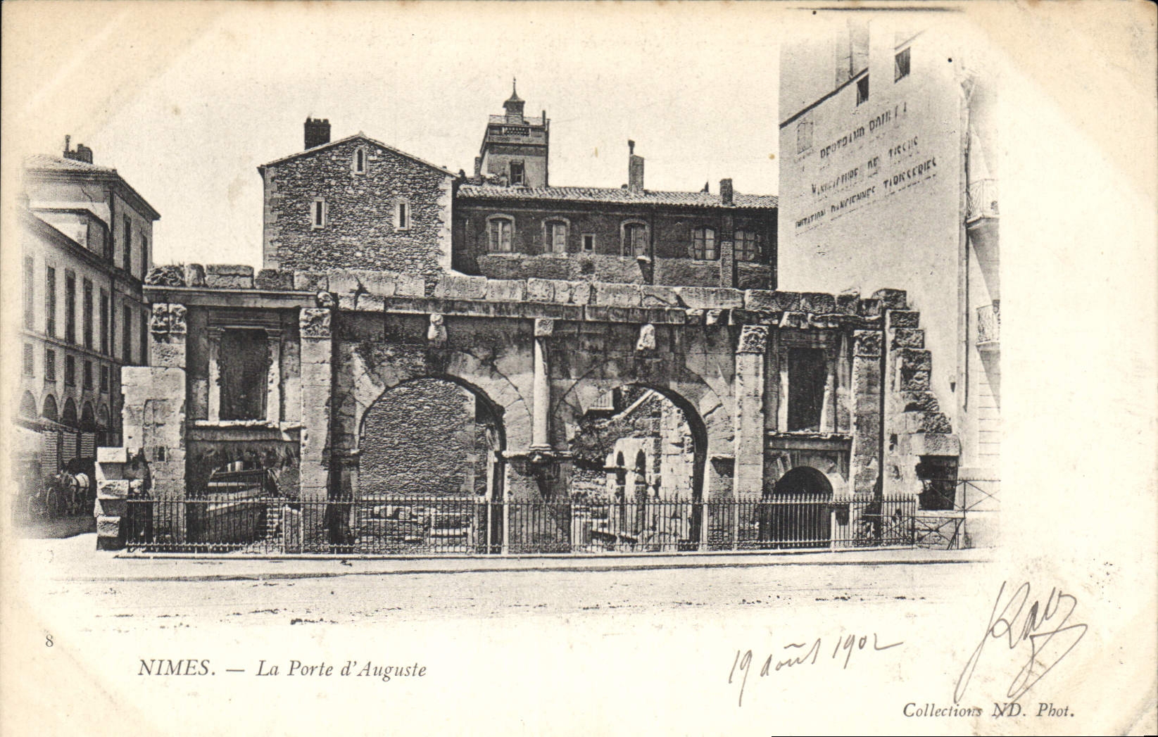 CPA Nimes La Porte d'Auguste