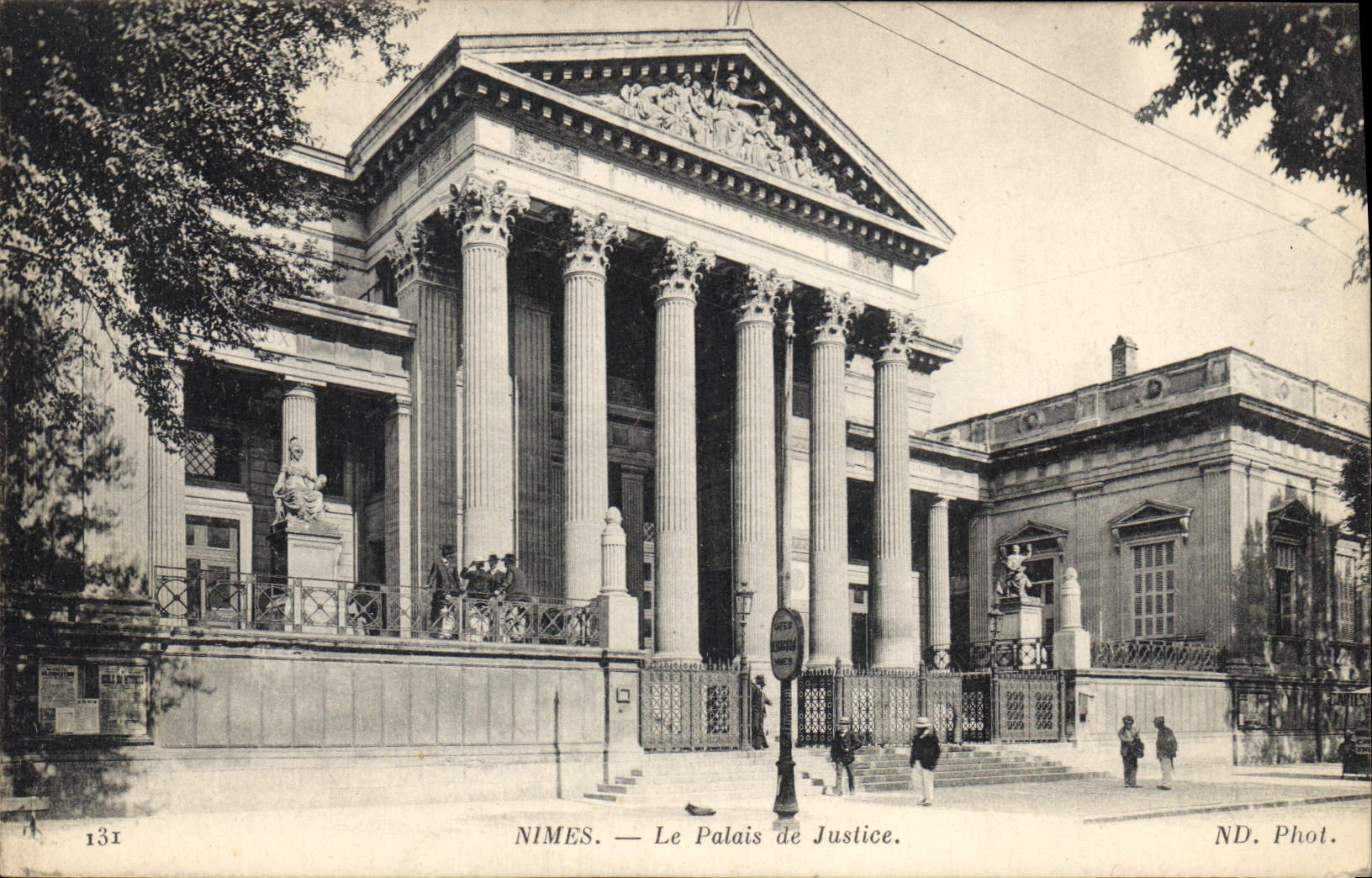 CPA Nimes Le Palais de Justice 
