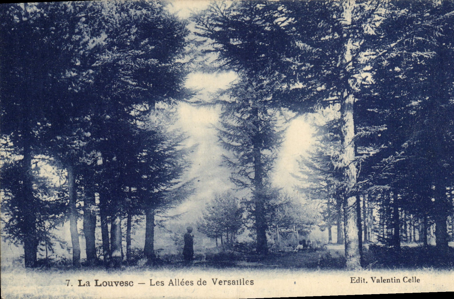 CPA La Louvesc Les Alles de Versailles