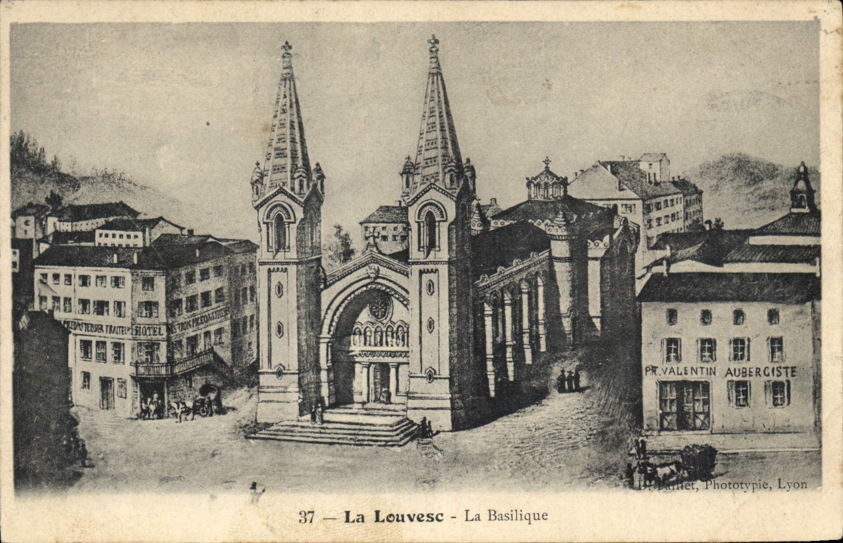 CPA La Louvesc La Basilique 