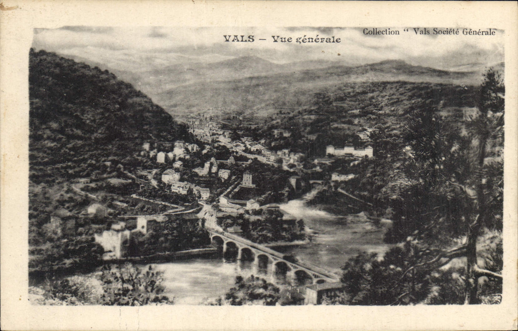 CPA Vals Vue generale 