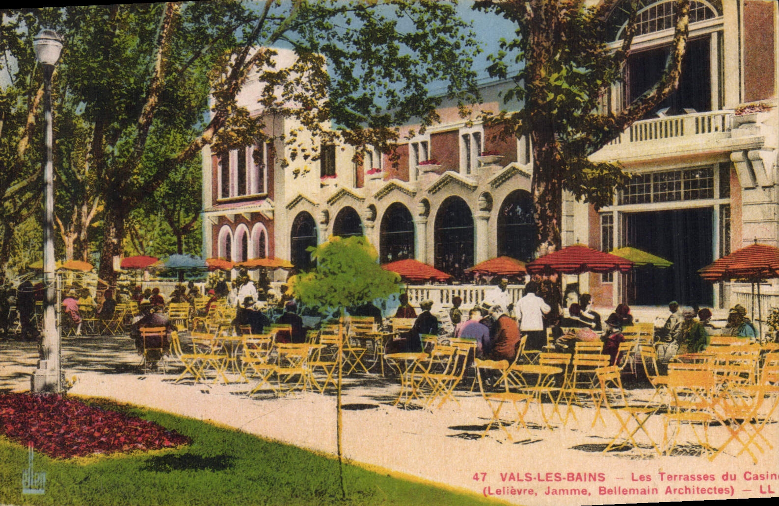 CPA Vals les Bains Les Terrasses du Casino 