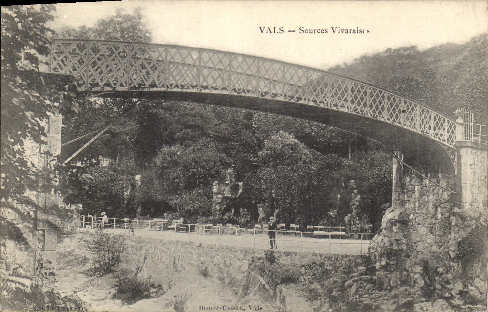 CPA Vals Sources Vivaraises 
